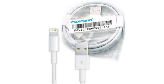 CABLE IPHONE FOXCONN USB LIGHTNING 1M