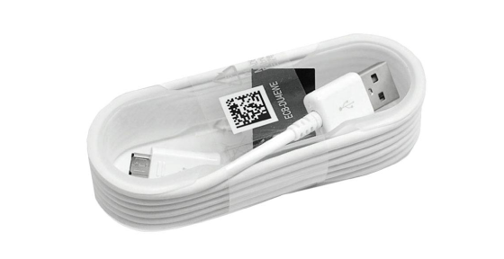 CABLE USB DE DATOS V8 BLANCO 1.5M