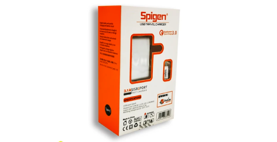 CARGADOR SPIGEN TIPO-C CARGA RAPIDA 3.1A SP-C09