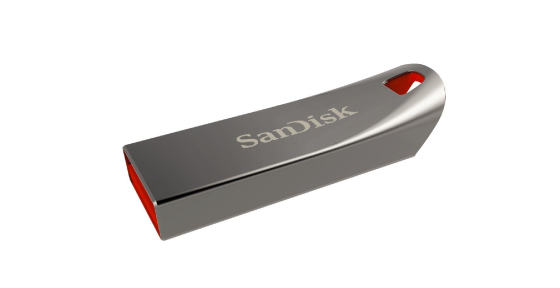 FLASH MEMORY SANDISK 32GB Cruzer Metal USB Gray