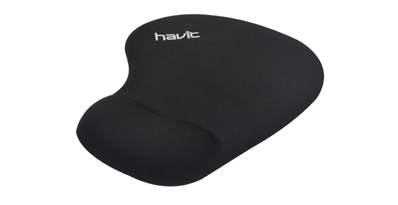 MOUSEPAD ERGONOMICO C/GEL APOYAMANO NEGRO