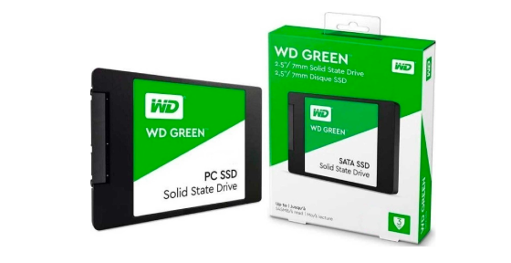 SSD INTERNO 240GB 2.5inc WESTER DIGITAL INTERNO GREEN