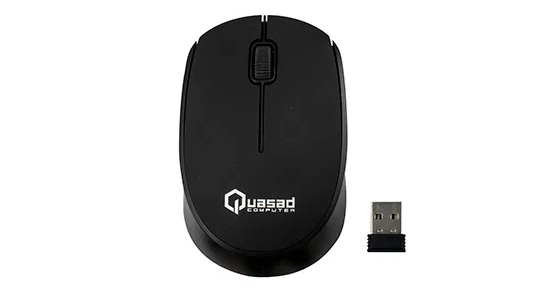 MOUSE INALAMBRICO QUASAD QM-610 NEGRO