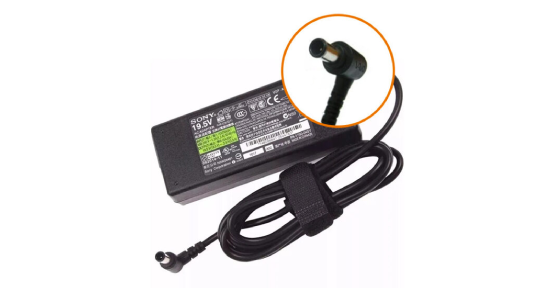 CARGADOR OEM PARA LAPTOP SONY 19.5v 3.9a 90w 6.5x4.4mm