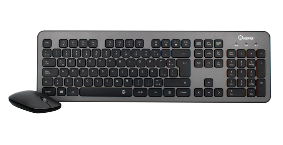 COMBO MOUSE + TECLADO INALAMBRICO QUASAD QS-3600G