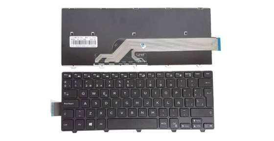 KEYBOARD DELL 14- 3000 BLACK ESPAÑOL