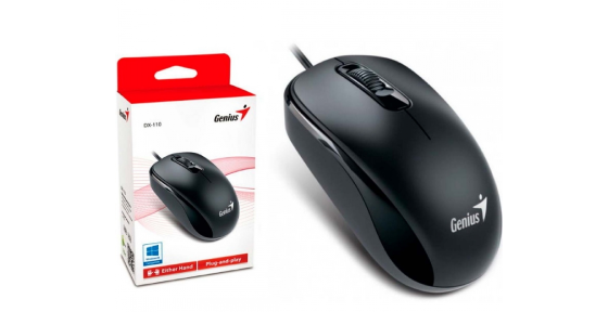 MOUSE GENIUS DX-110 USB BLACK