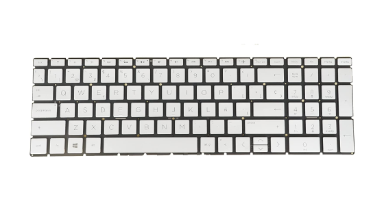 KEYBOARD HP ENVY X360, 15-DA, 15-CN, 15-DR, 15-DS, SIN RETROILUMINACIÓN EN ESPAÑOL