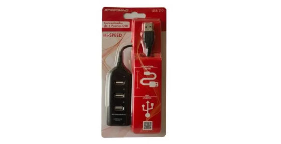 HUB SPEEDMIND SMHUB01 USB 2.0 4 PUERTOS